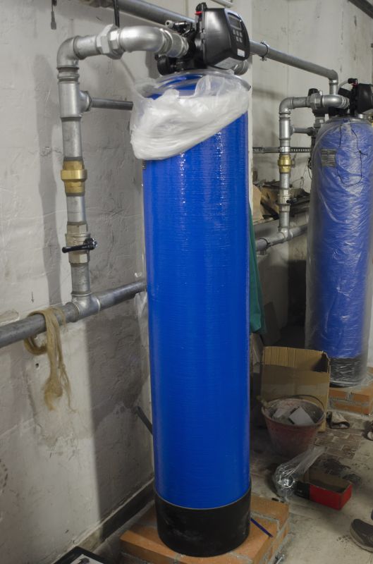 Final Setup of Water Softening Equipment
